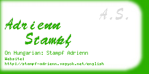 adrienn stampf business card